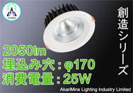 φ170-175 25W 2050lm