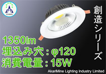 φ115-120 15W 1350lm