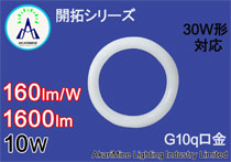 10W　30W形　1600LM