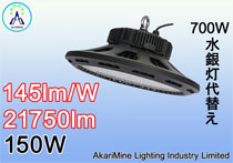 150W 21750lm 145lm/W